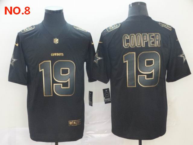 Men's Dallas Cowboys #19 Amari Cooper Jerseys NO.8;